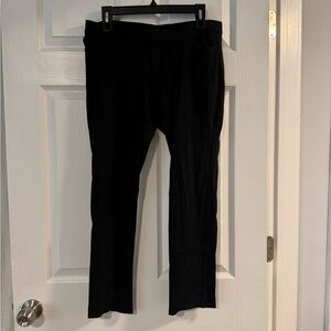 Banana Republic Italian Fabric Black Stretch Trousers